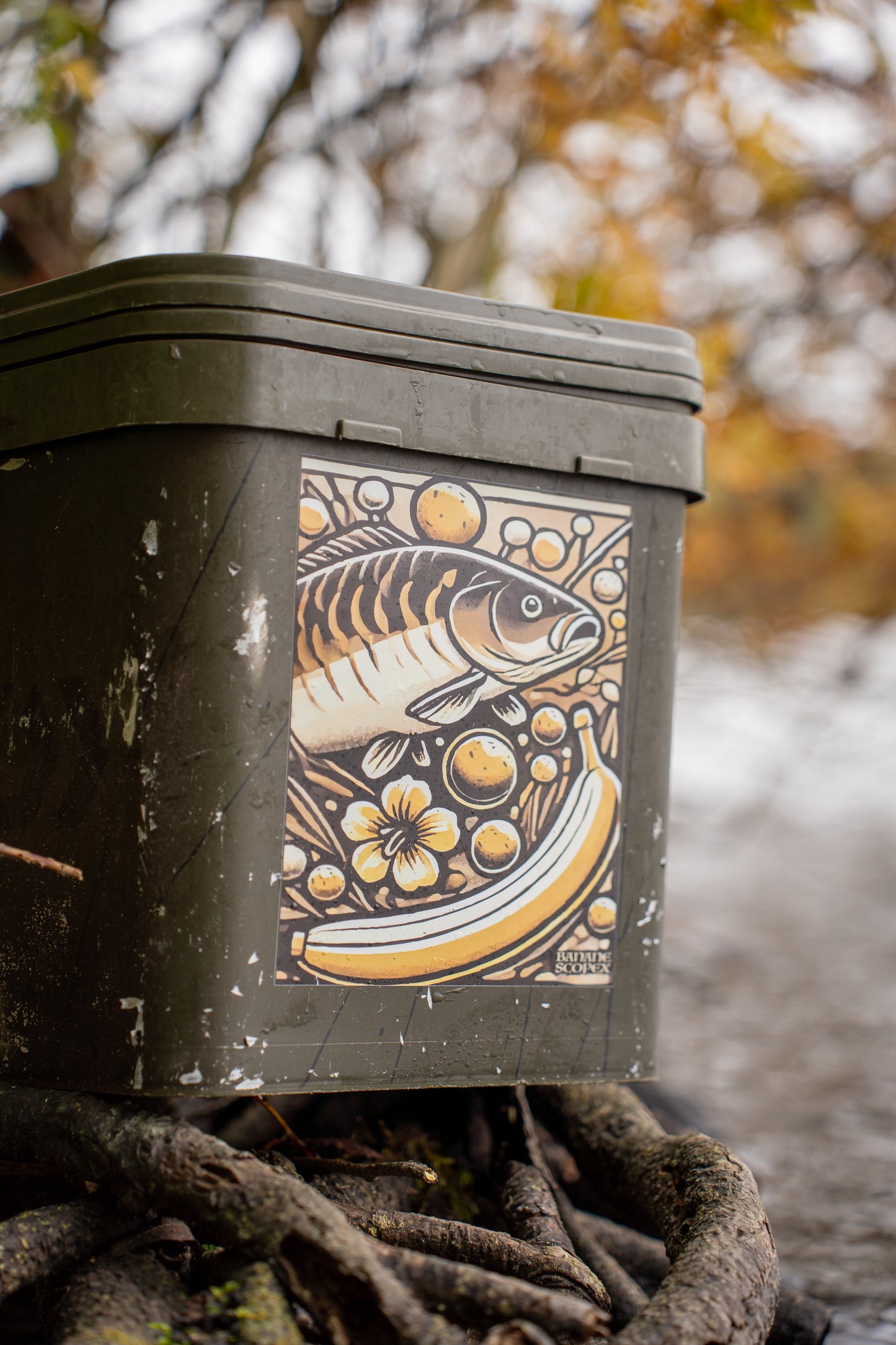 Banane Scopex Aufkleber