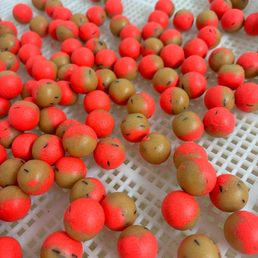 Milky Peach Two Tone Hookbaits - OR-Baits